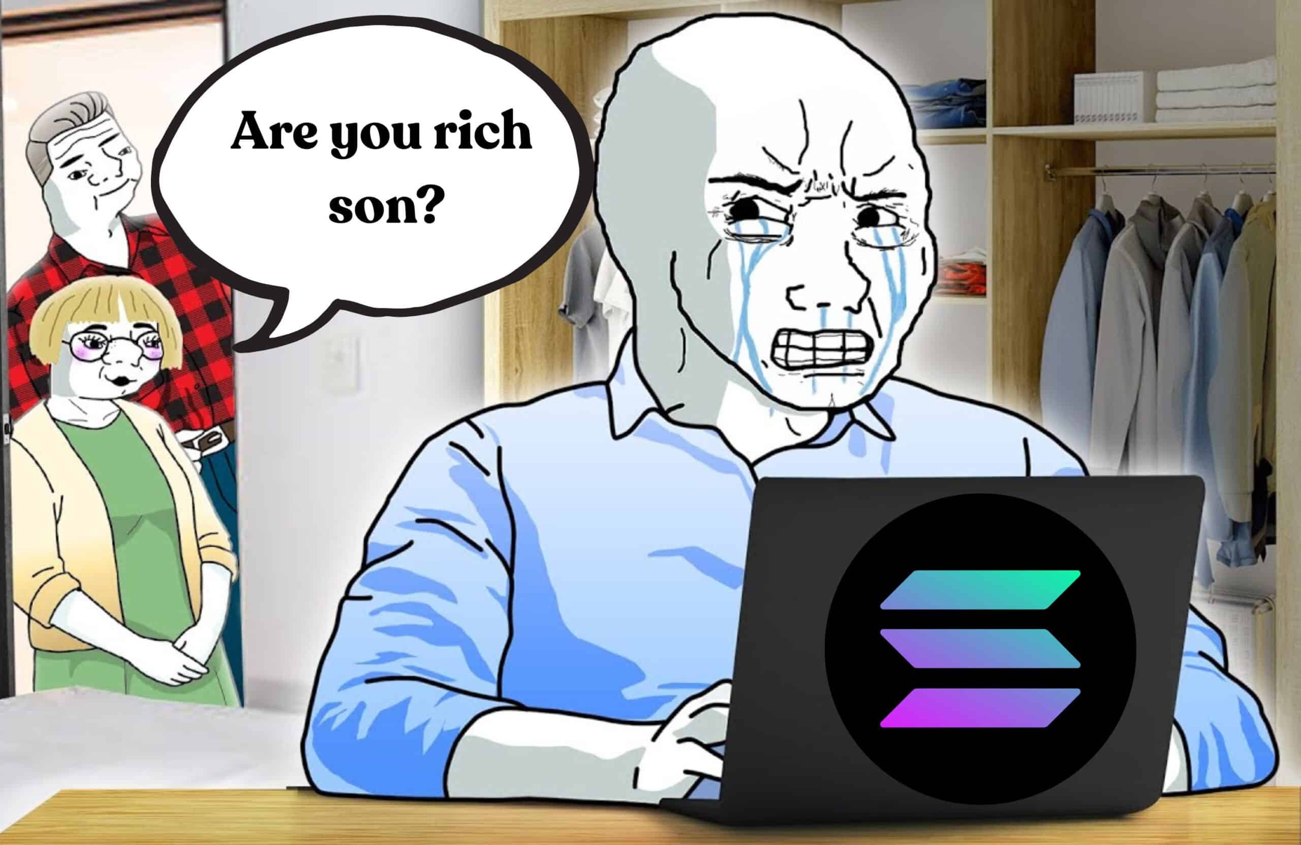 „Crypto Down“, bet „Solana“ iždiniai plečiasi: 3 geriausios „Solana Meme“ monetos, kurias galima nusipirkti