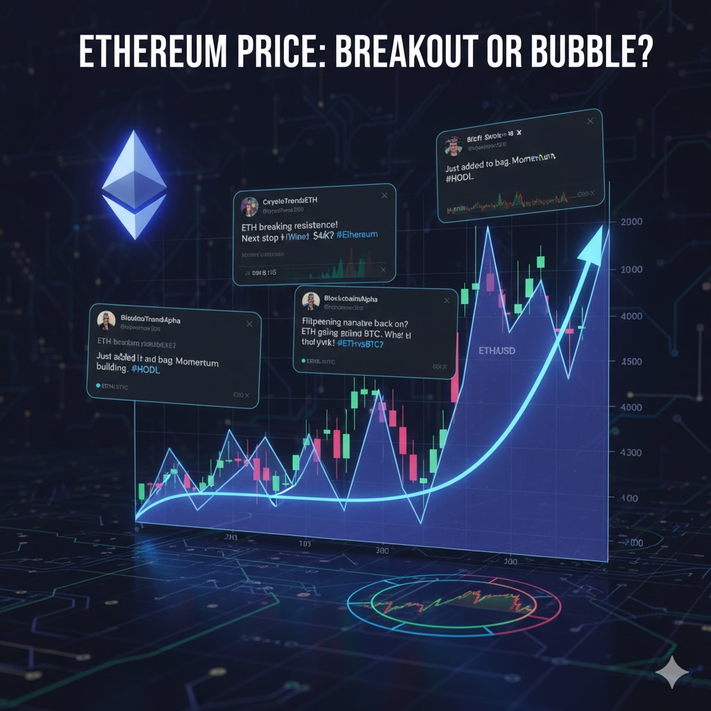 ETH USD Flirtas su potencialiu dugnu: ar lapkritis bus išspausdintas?