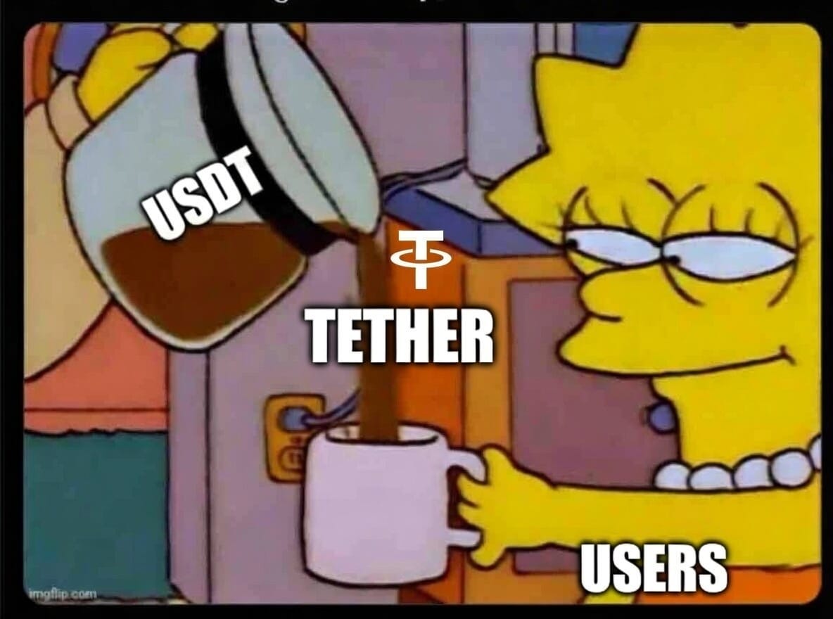 Augantis chaose: Tether USDT prideda 35,2 mln. vartotojų per ketvirtąjį ketvirtį